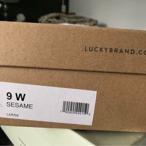 Lucky Brand Taupe Suede Box